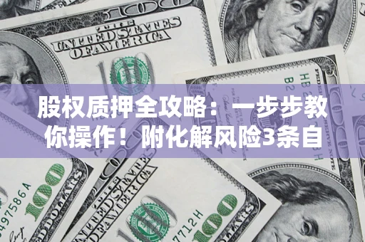 济南股权质押全攻略：一步步教你操作！附化解风险3条自救法则