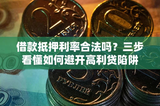 济南借款抵押利率合法吗？三步看懂如何避开高利贷陷阱