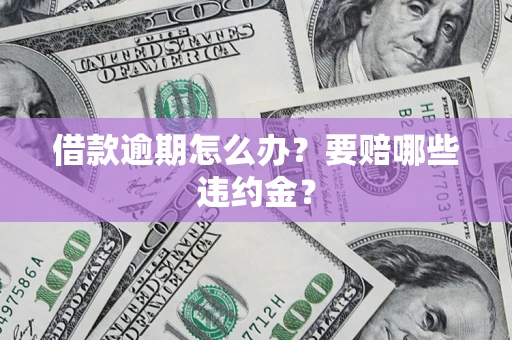 济南借款逾期怎么办？要赔哪些违约金？