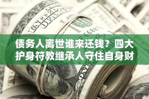 济南债务人离世谁来还钱？四大护身符教继承人守住自身财产
